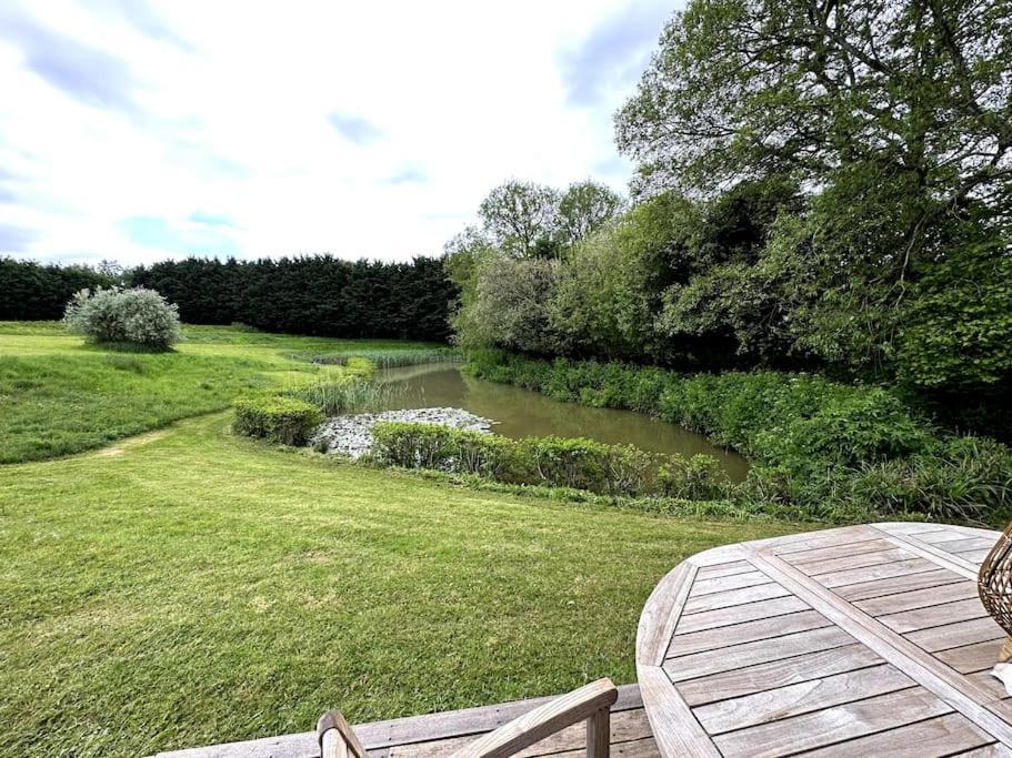Beautiful Cabin With Pond View Steyning Exterior foto